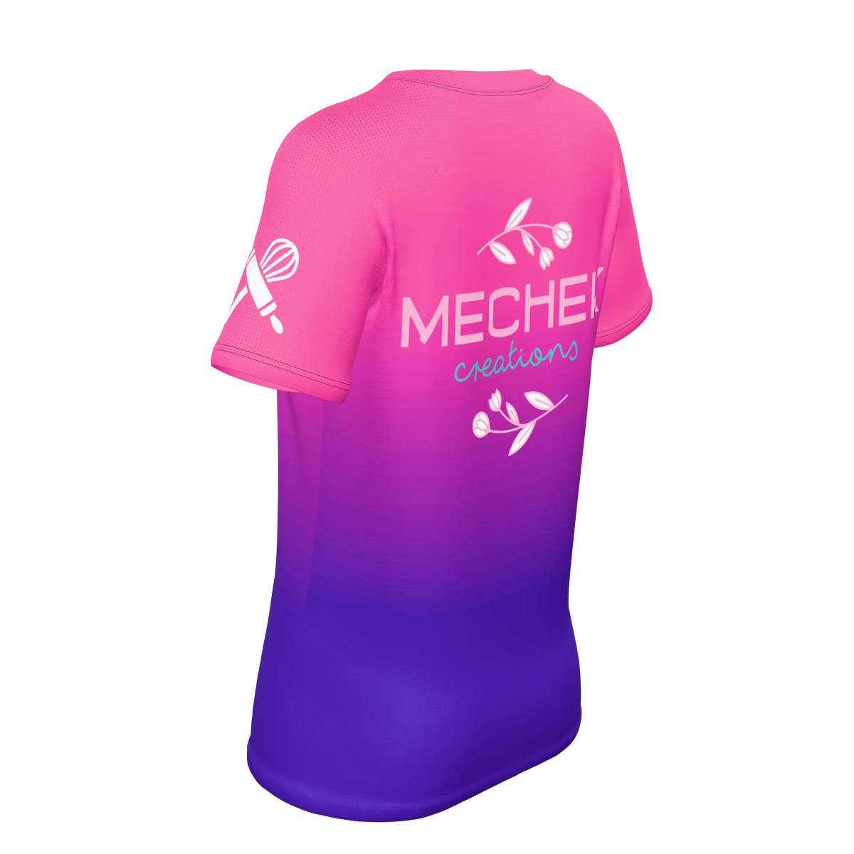 Custom Sublimated Women's Short Sleeve V-Neck T-Shirt — supplier view 5