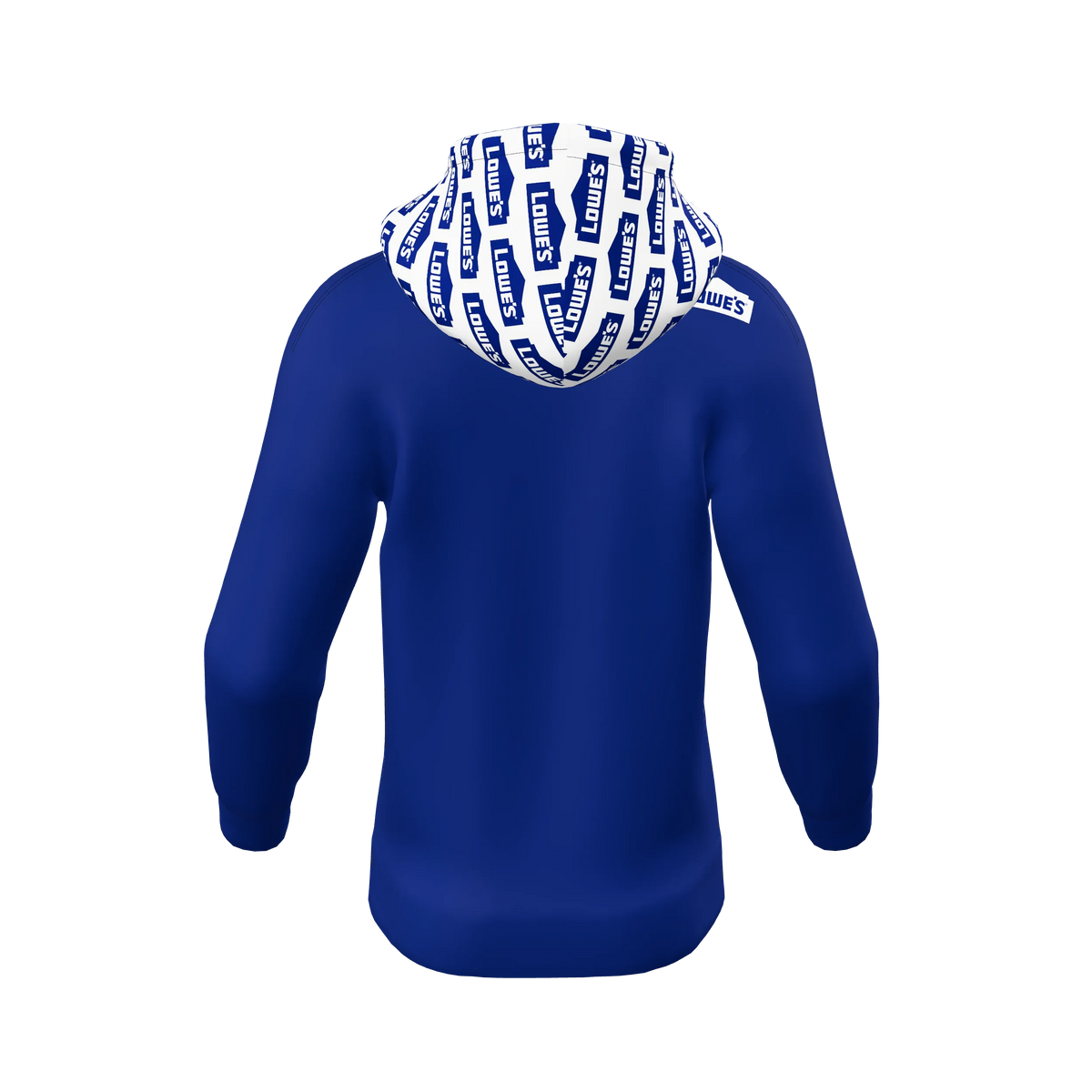 Custom Sublimated Men's Straight-Pocket Hoodie — alternate view 3