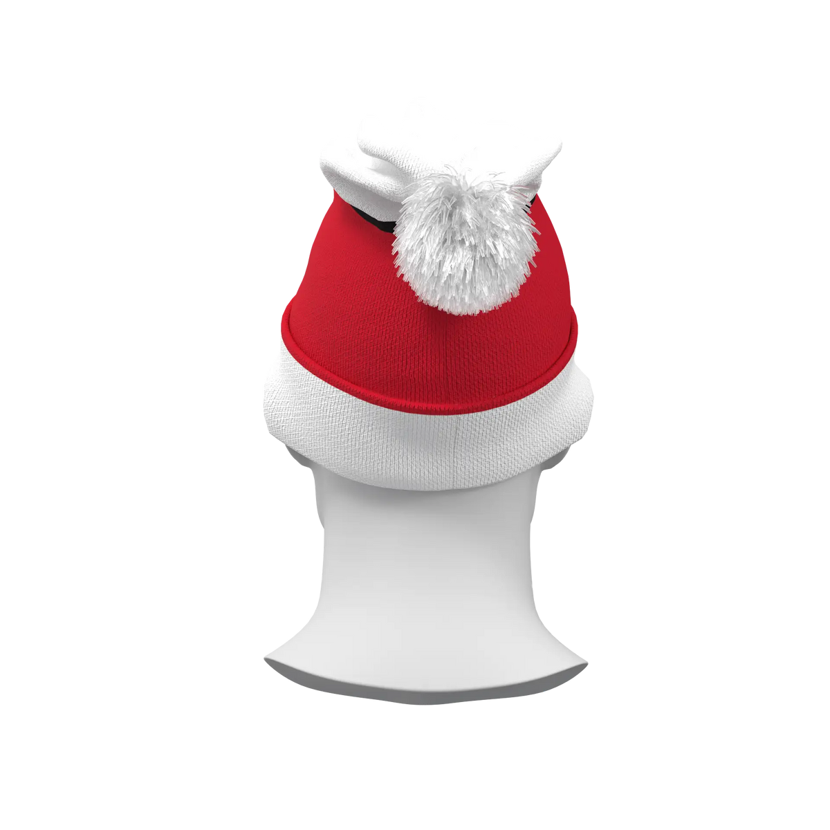 Custom Sublimated Pom-Pom Beanie — alternate view 3