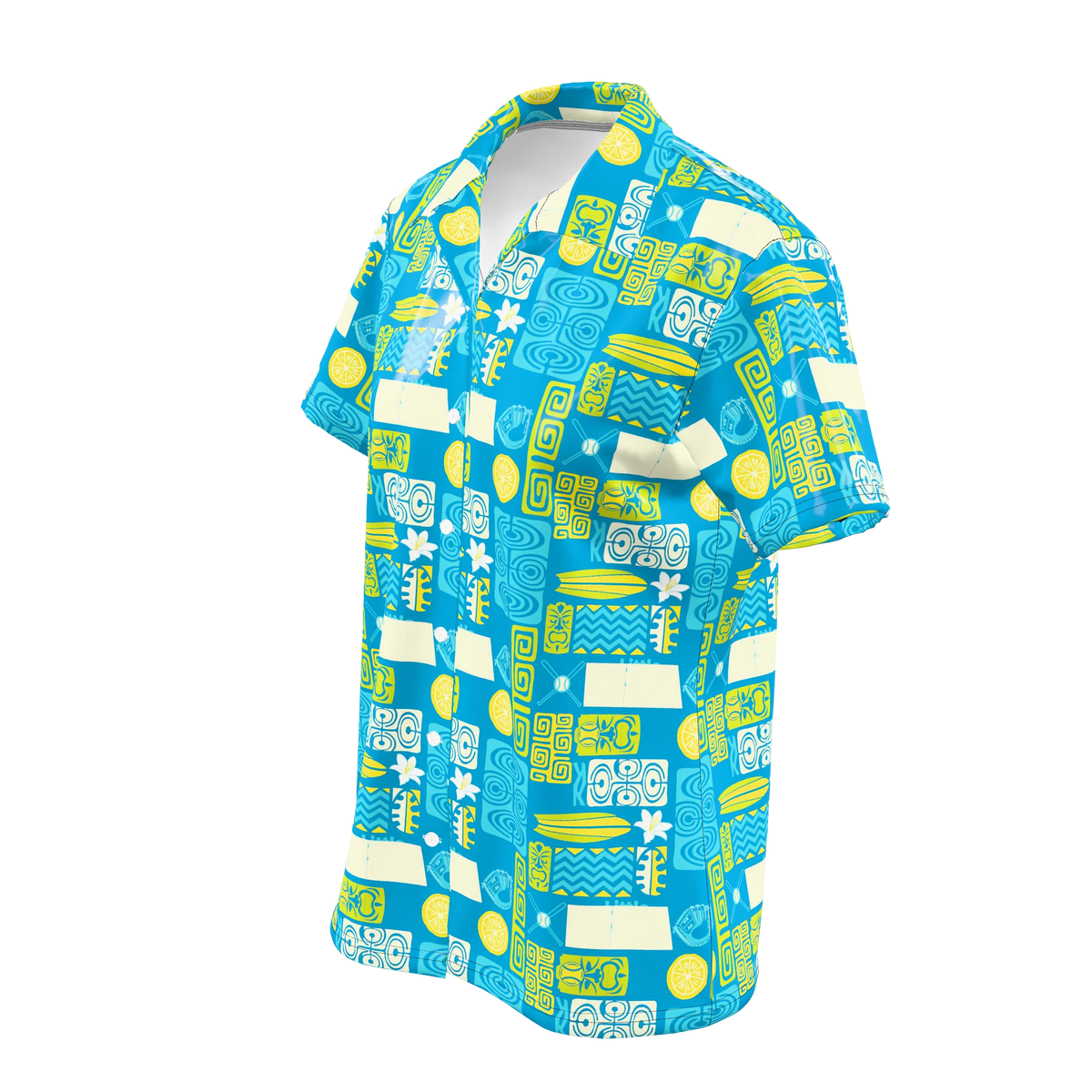 Custom Sublimated Women's Hawaiian Shirt — alternate view 1