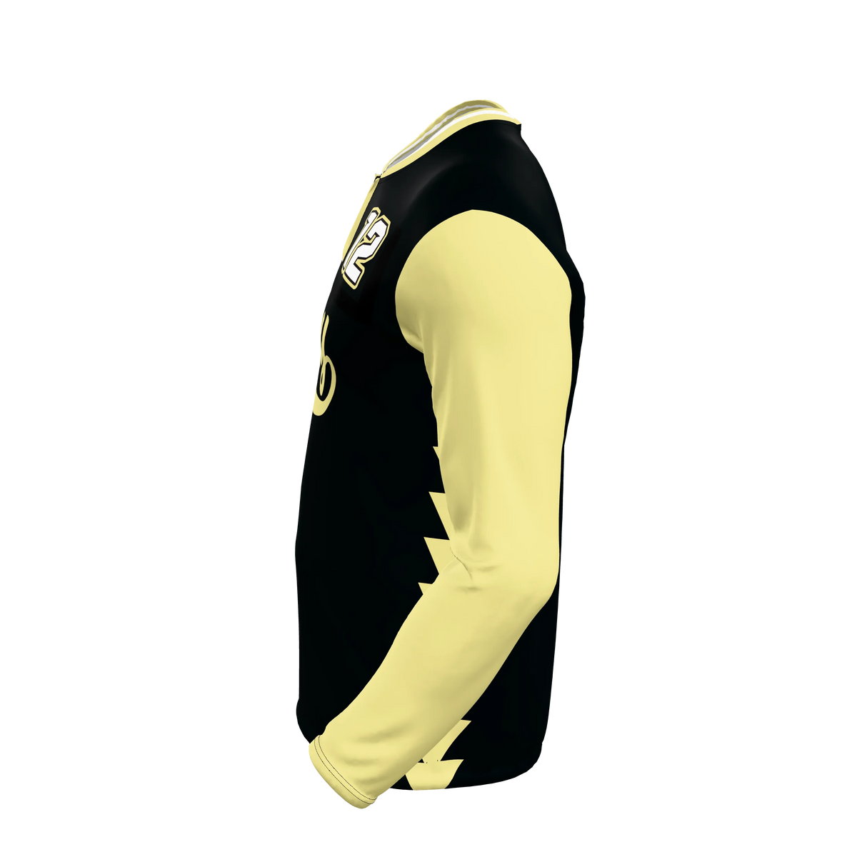 Custom Sublimated Men's Long Sleeve Cage Jacket — alternate view 2