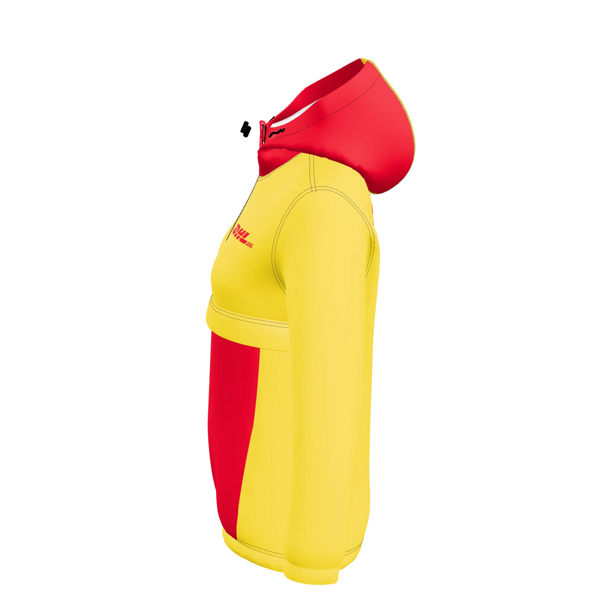 Custom Sublimated Women's Half-Zip Rain Jacket — alternate view 2