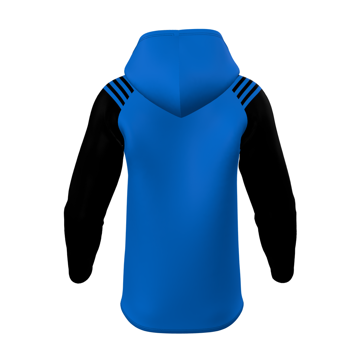 Custom Sublimated Men's Hooded Long Sleeve Quarter-Zip — alternate view 3