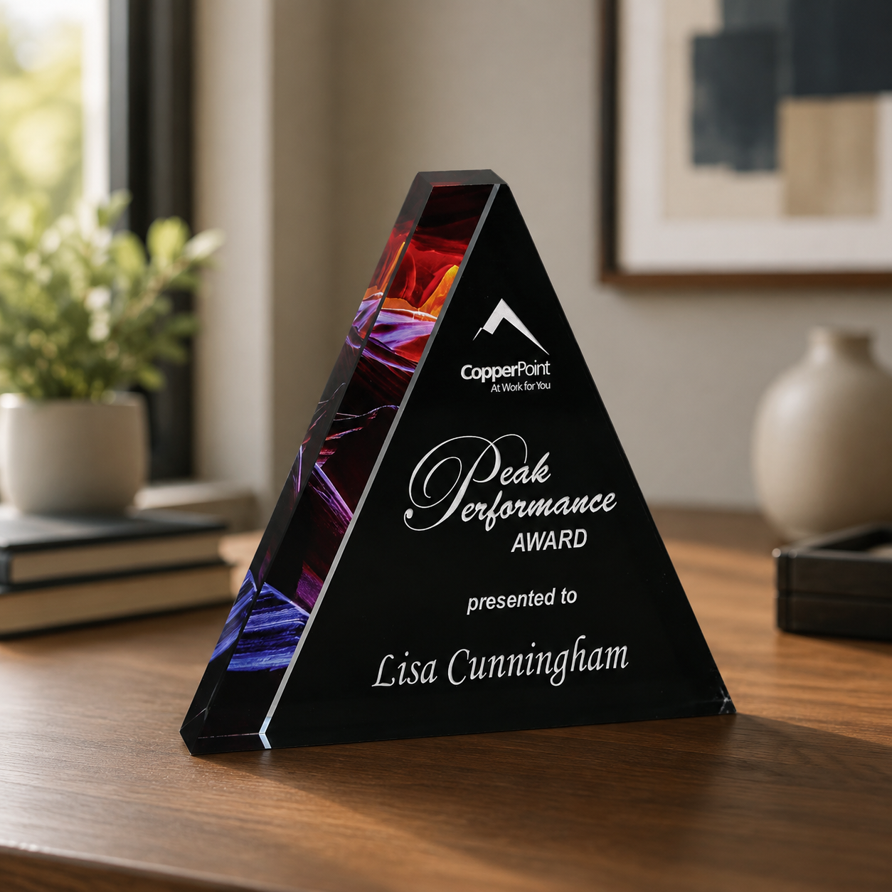 Prism Color Acrylic Award