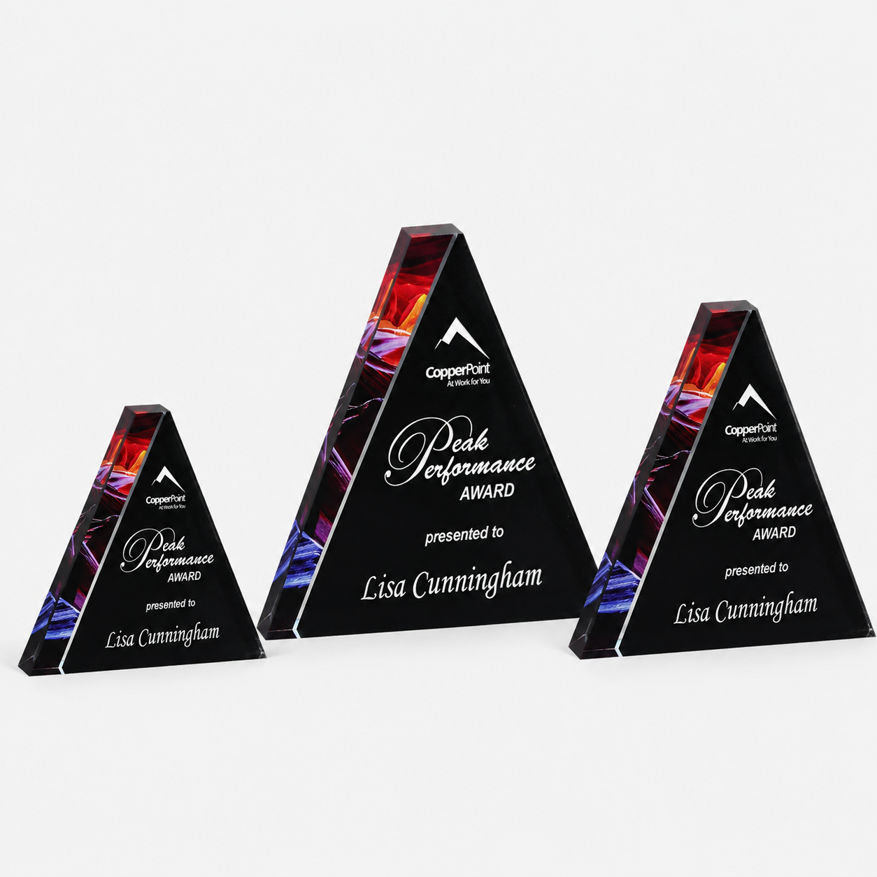 Prism Color Acrylic Award