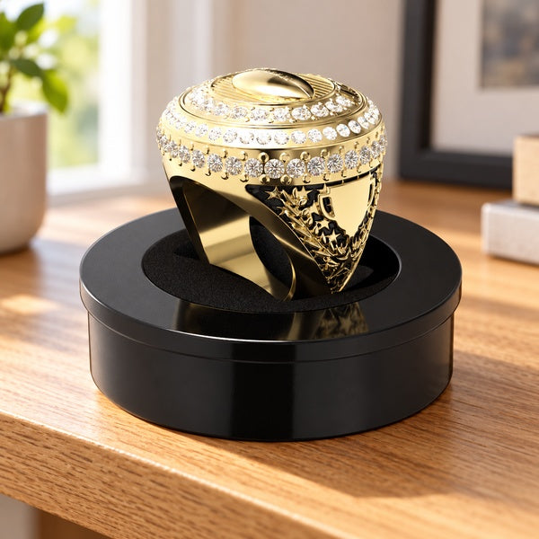 Ring Holder Presentation Stand — lifestyle display