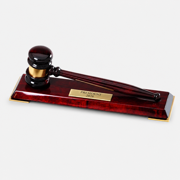 Rosewood Gavel and Stand - Large - variant catalog