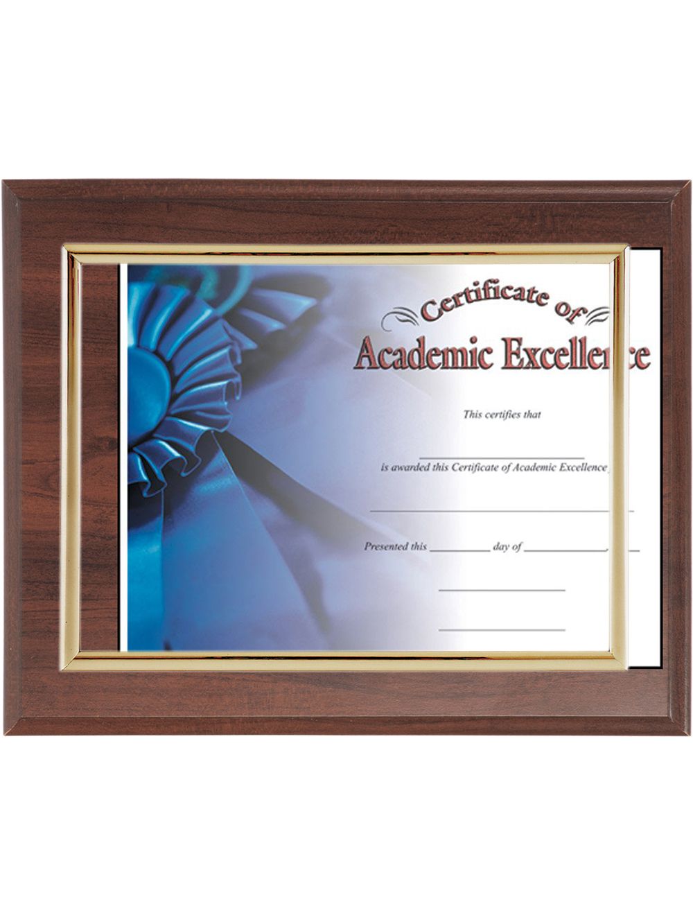 Slide-In Certificate Plaque