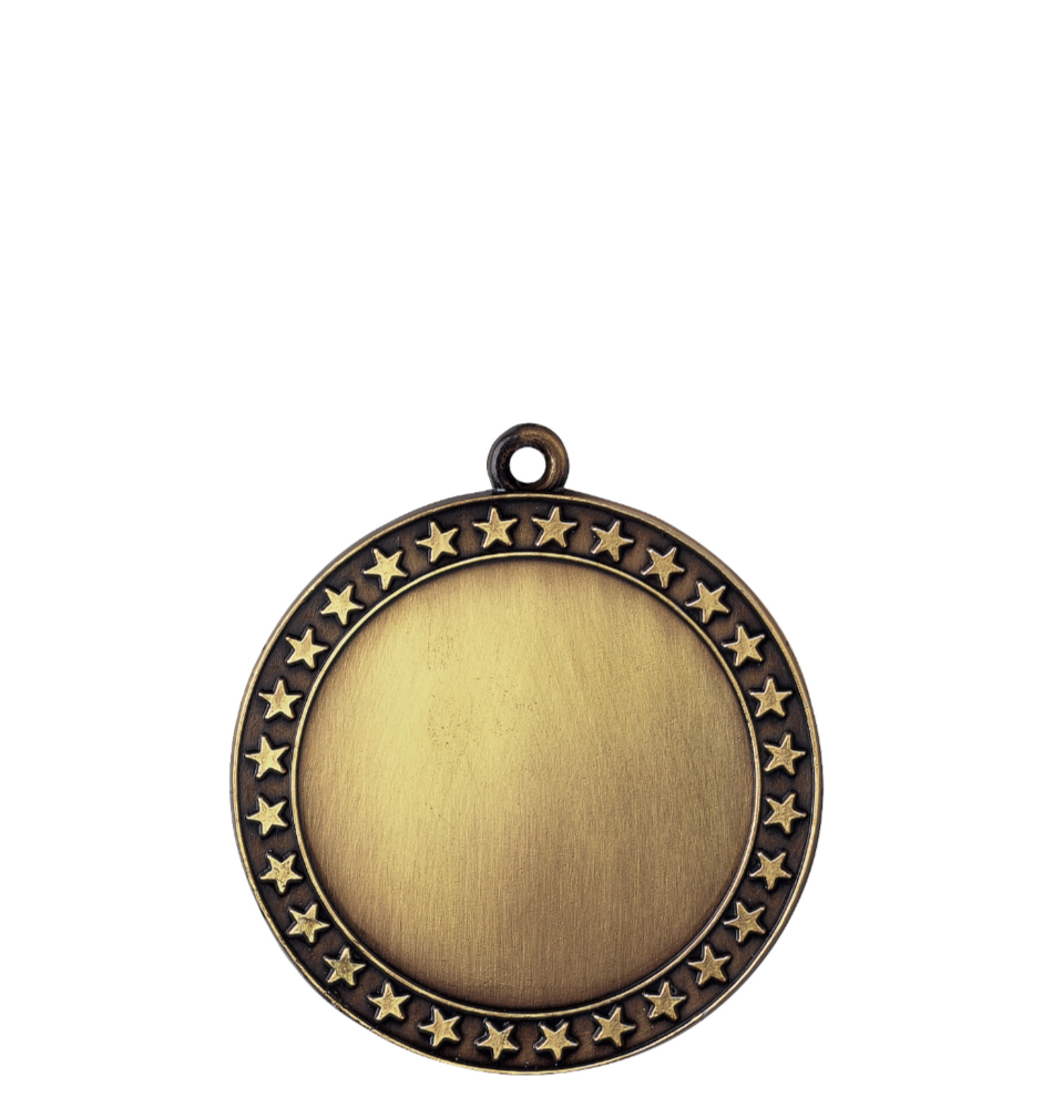 Star Border Insert Medal