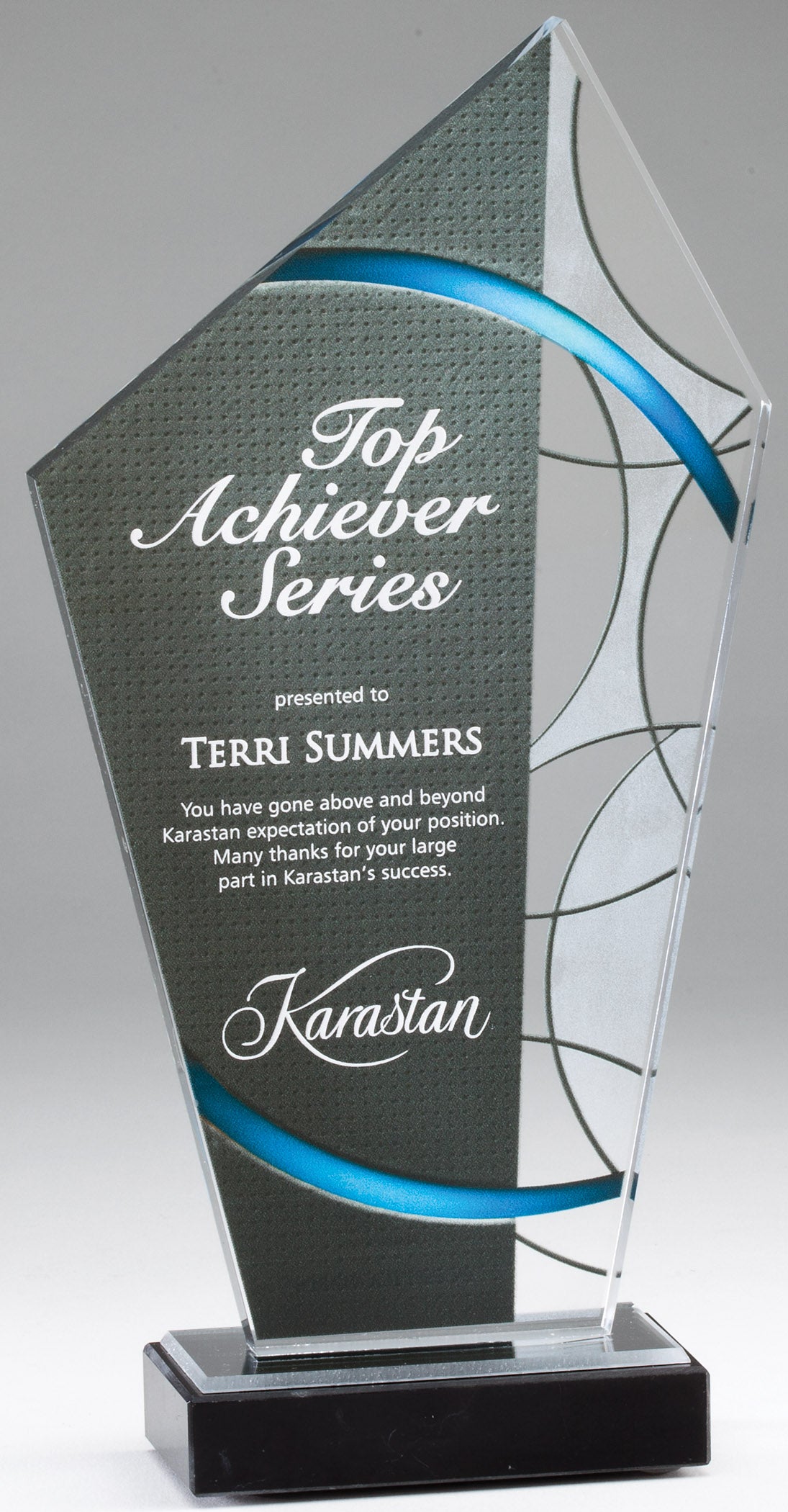 Stained Glass Acrylic Award