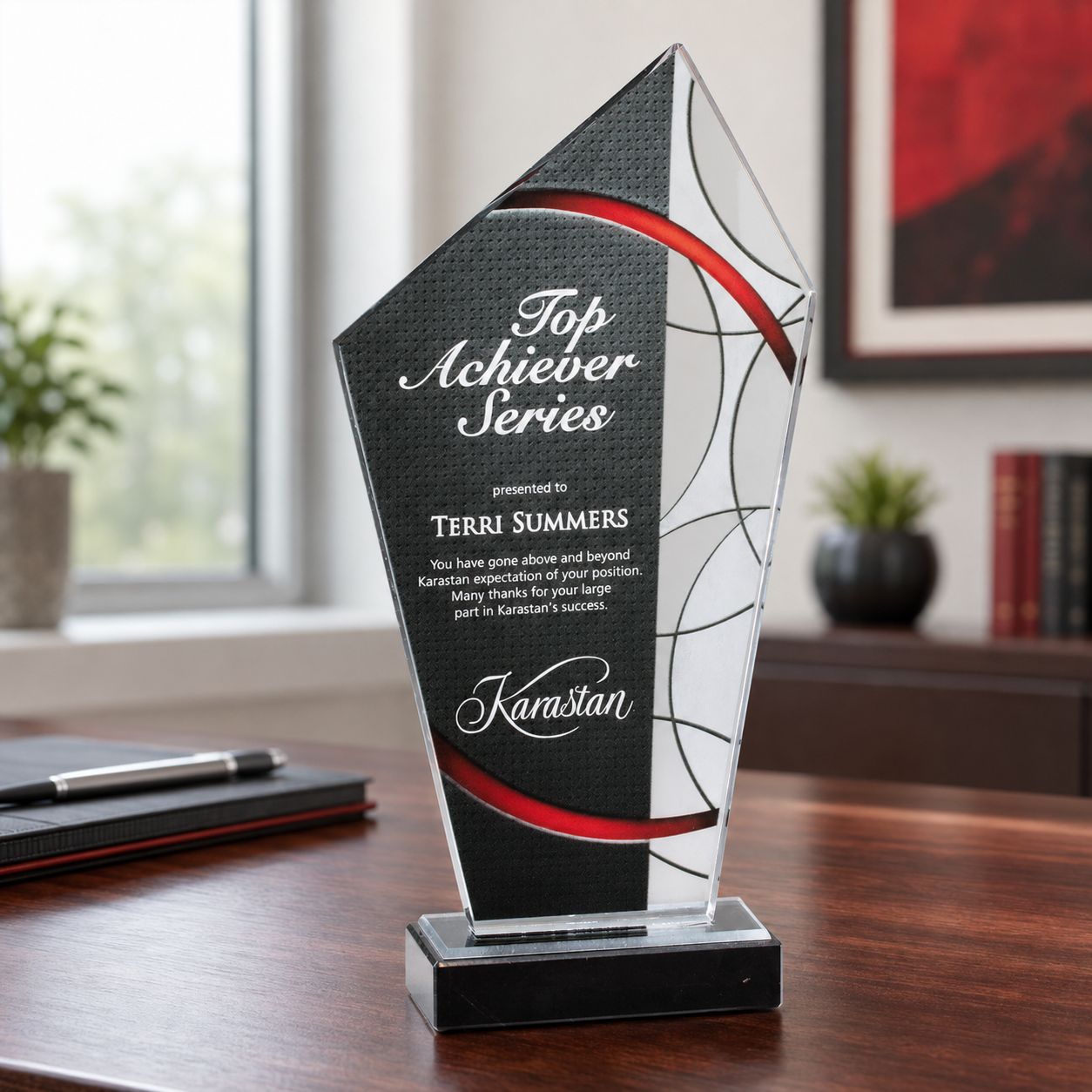 Stained Glass Acrylic Award