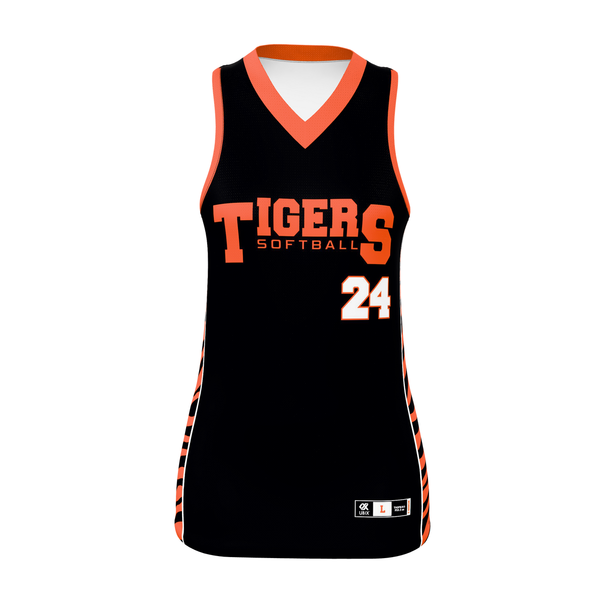 SOFTBALL V-NECK SLEEVELESS — supplier view 1