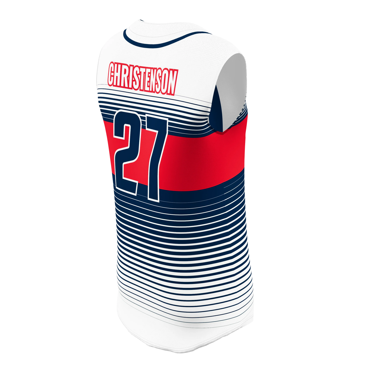 SOFTBALL FULL BUTTON SLEEVELESS — supplier view 6