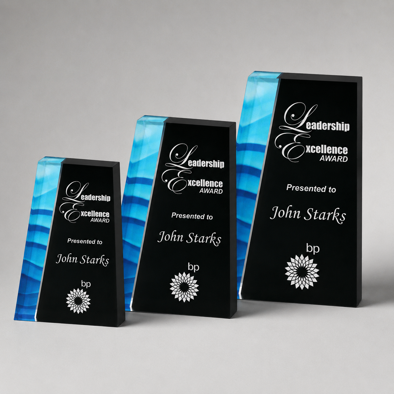 Trapezium Color Acrylic Award