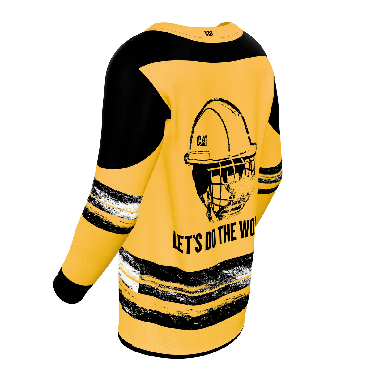 Custom Sublimated Lace-Neck Hockey Fan Jersey — supplier view 5