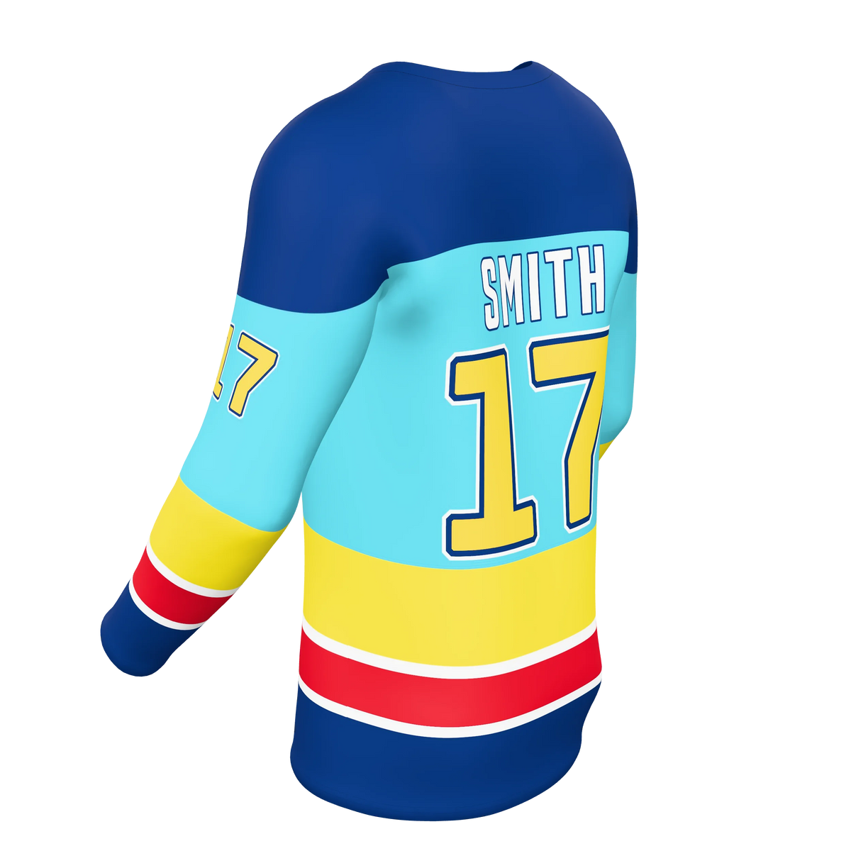 Custom Sublimated V-Neck Hockey Fan Jersey — supplier view 5