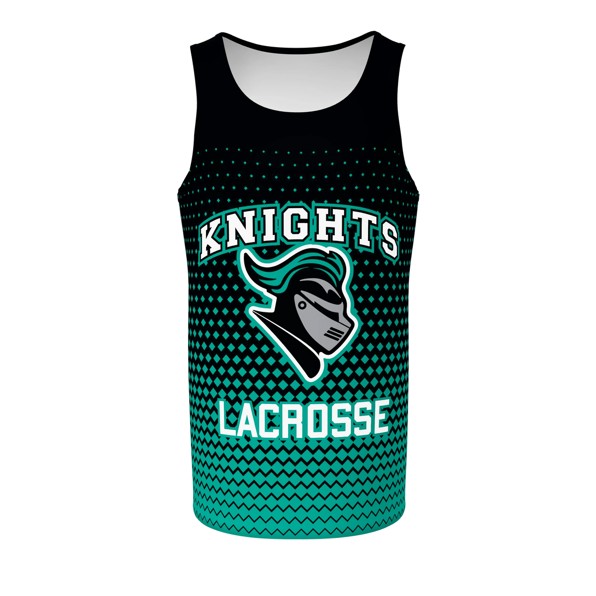 Custom Sublimated Men's Lacrosse Tank Top — supplier view 1