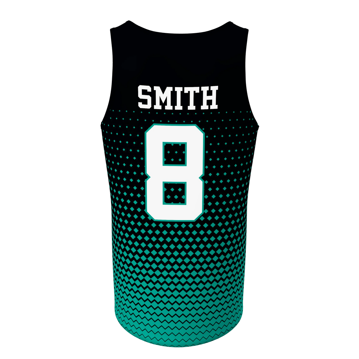 Custom Sublimated Men's Lacrosse Tank Top — supplier view 4