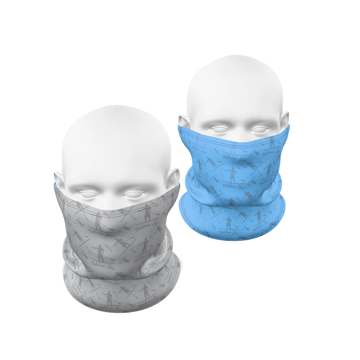 Custom Sublimated Reversible Double-Layer Short Gaiter — supplier view 1