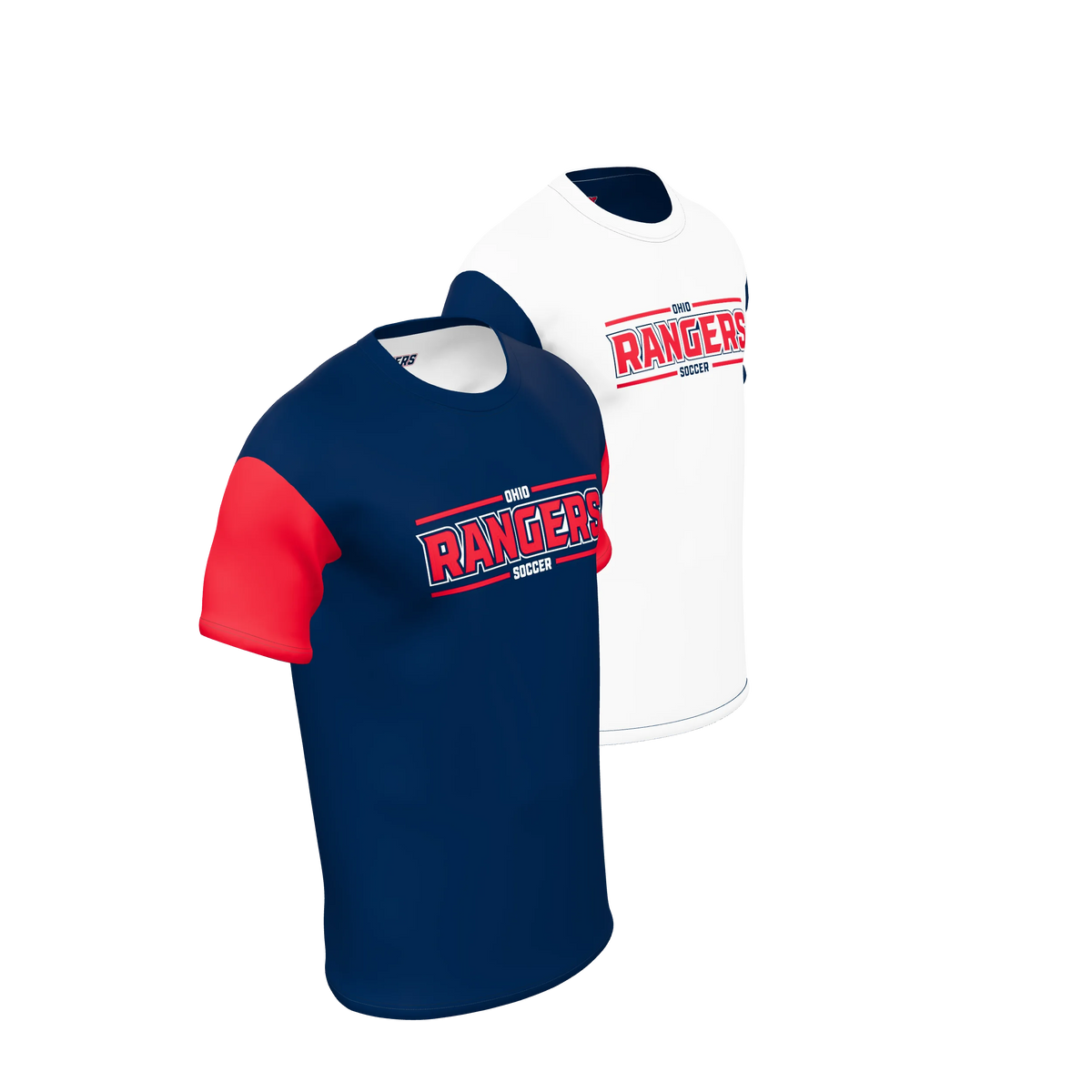 Custom Sublimated Men's Single-Ply Crew Neck T-Shirt — supplier view 8