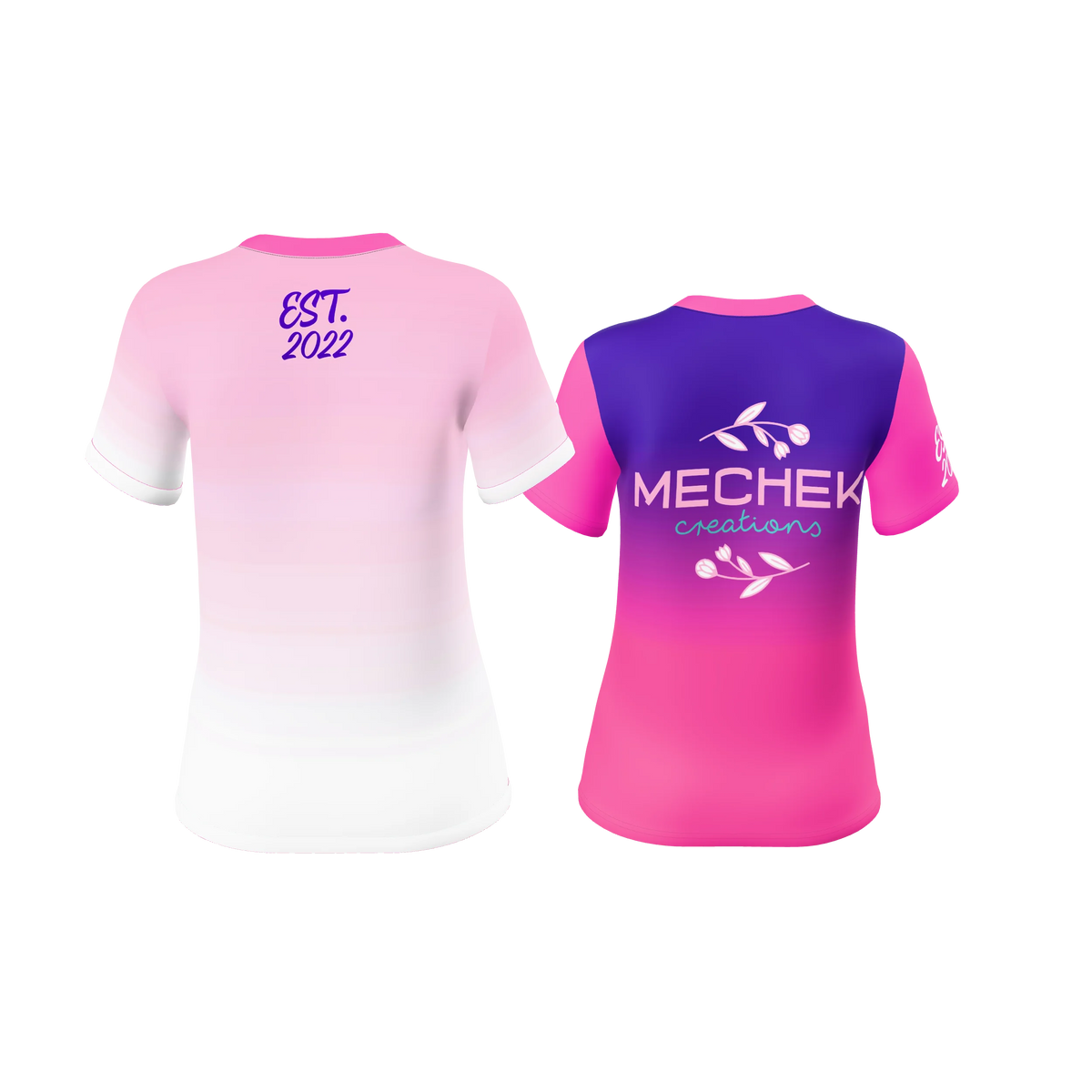 Custom Sublimated Women's Single-Ply Reversible V-Neck T-Shirt — supplier view 4