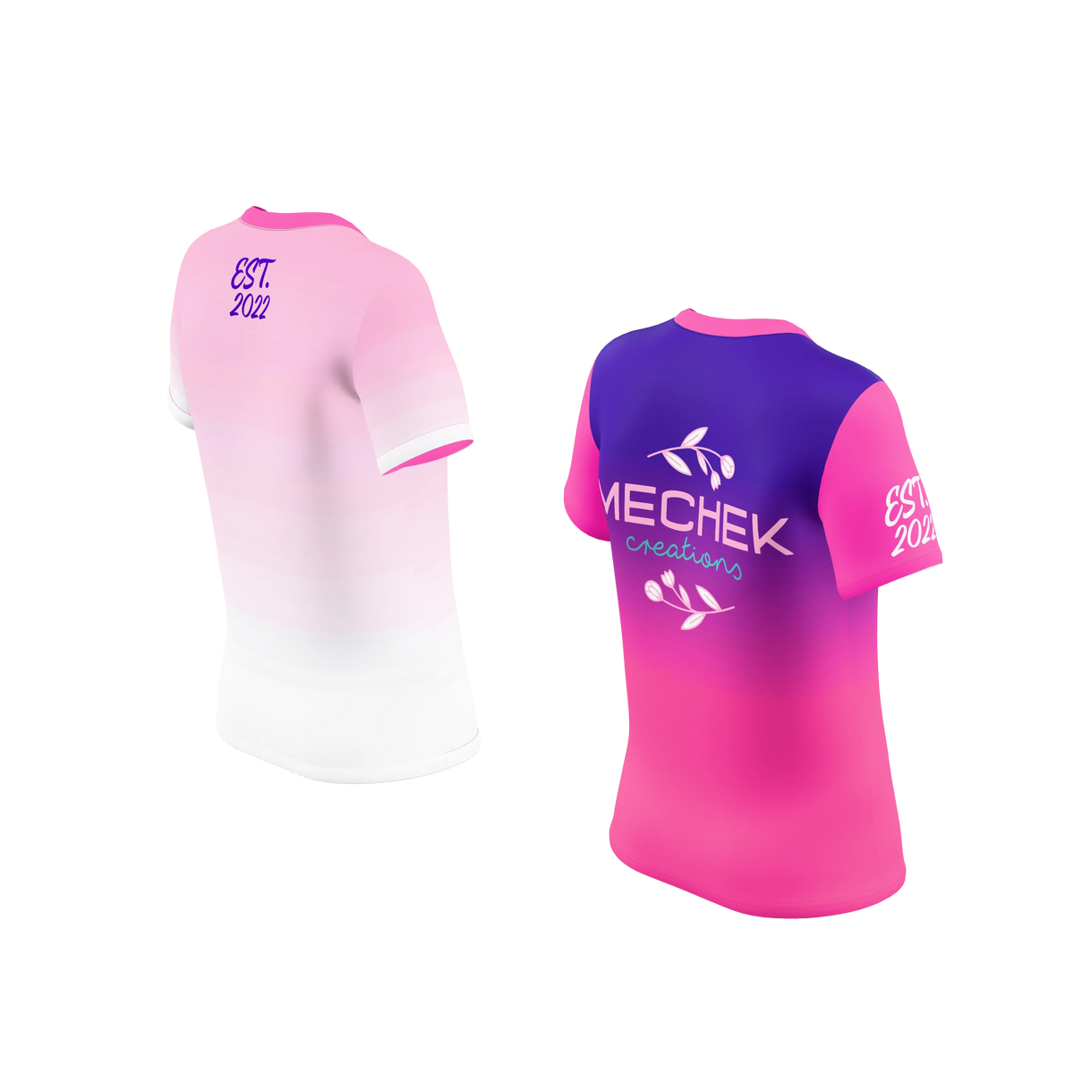 Custom Sublimated Women's Single-Ply Reversible V-Neck T-Shirt — supplier view 6