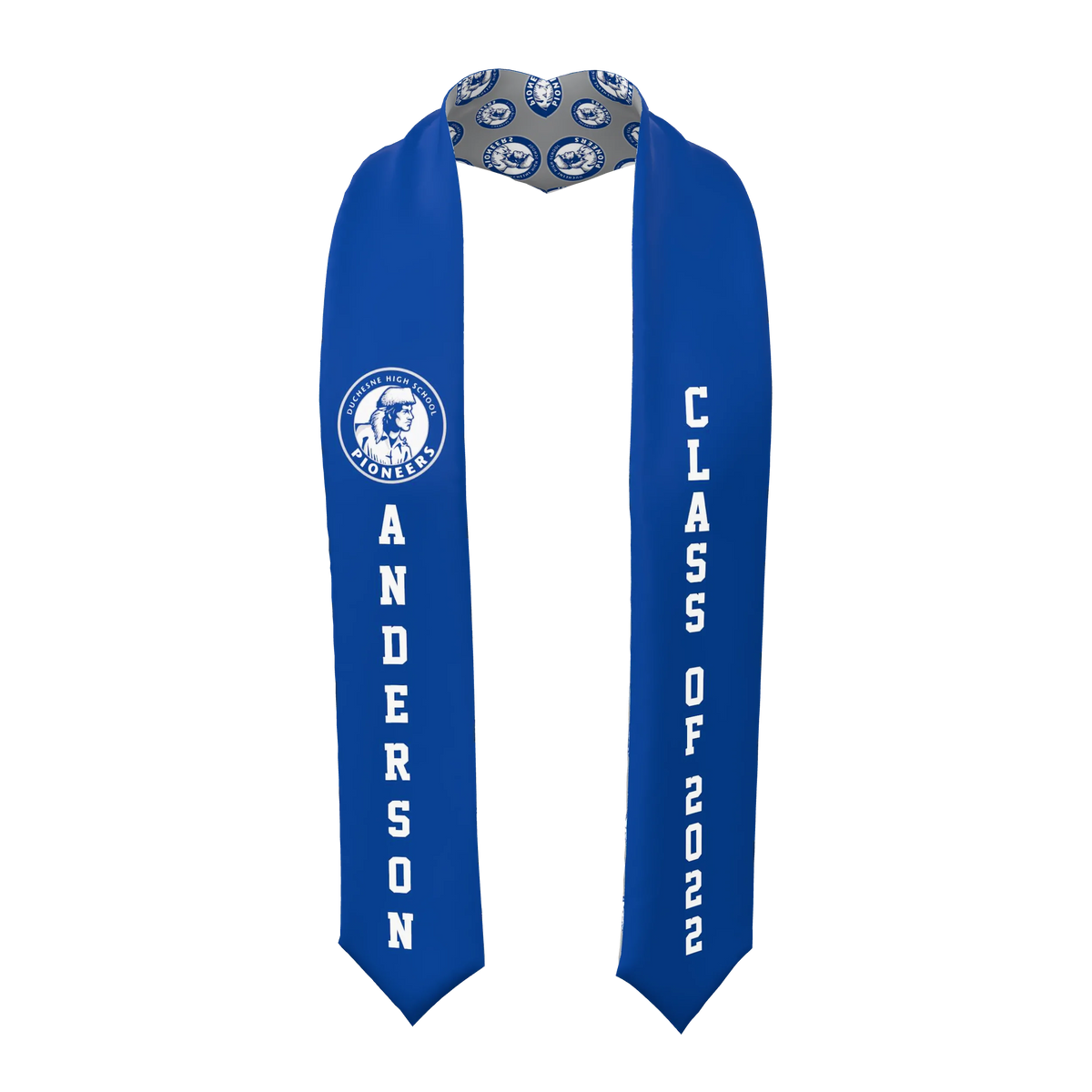 Custom Sublimated Graduation Stole — supplier view 1