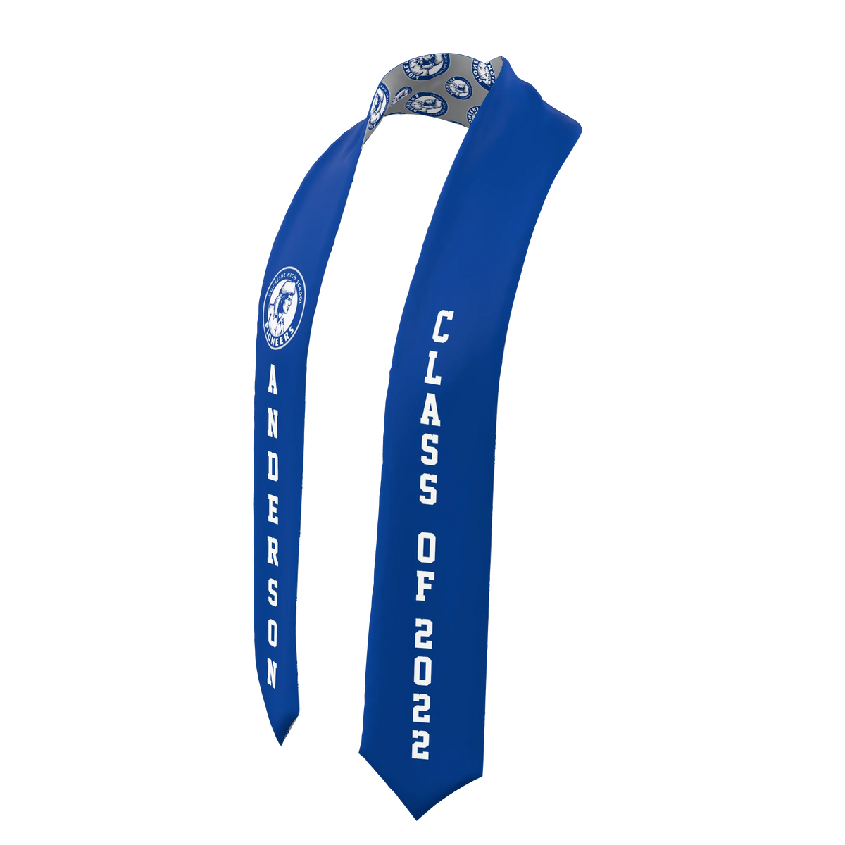 Custom Sublimated Graduation Stole — supplier view 2