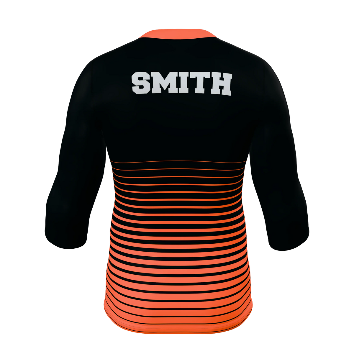 Custom Sublimated Men's Mid-Sleeve Base-Layer Top — supplier view 4