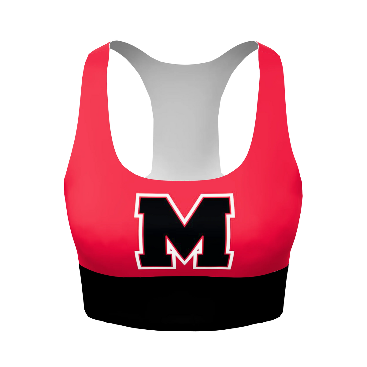 Custom Sublimated Women's Pro Sports Bra — supplier view 1