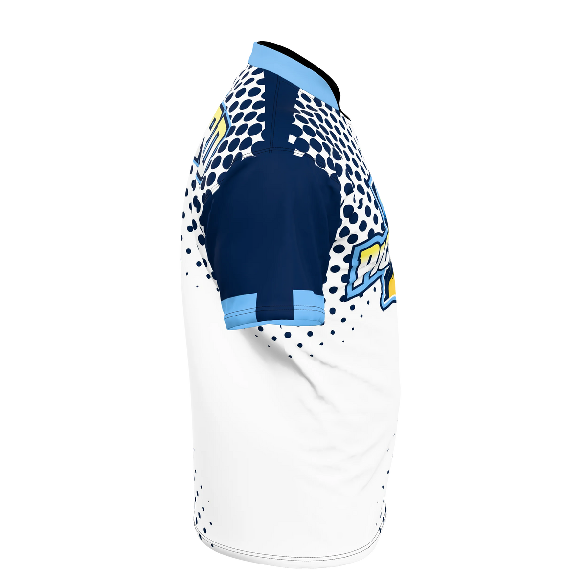 Custom Sublimated Men's Short Sleeve Sport Collar Shirt — supplier view 5