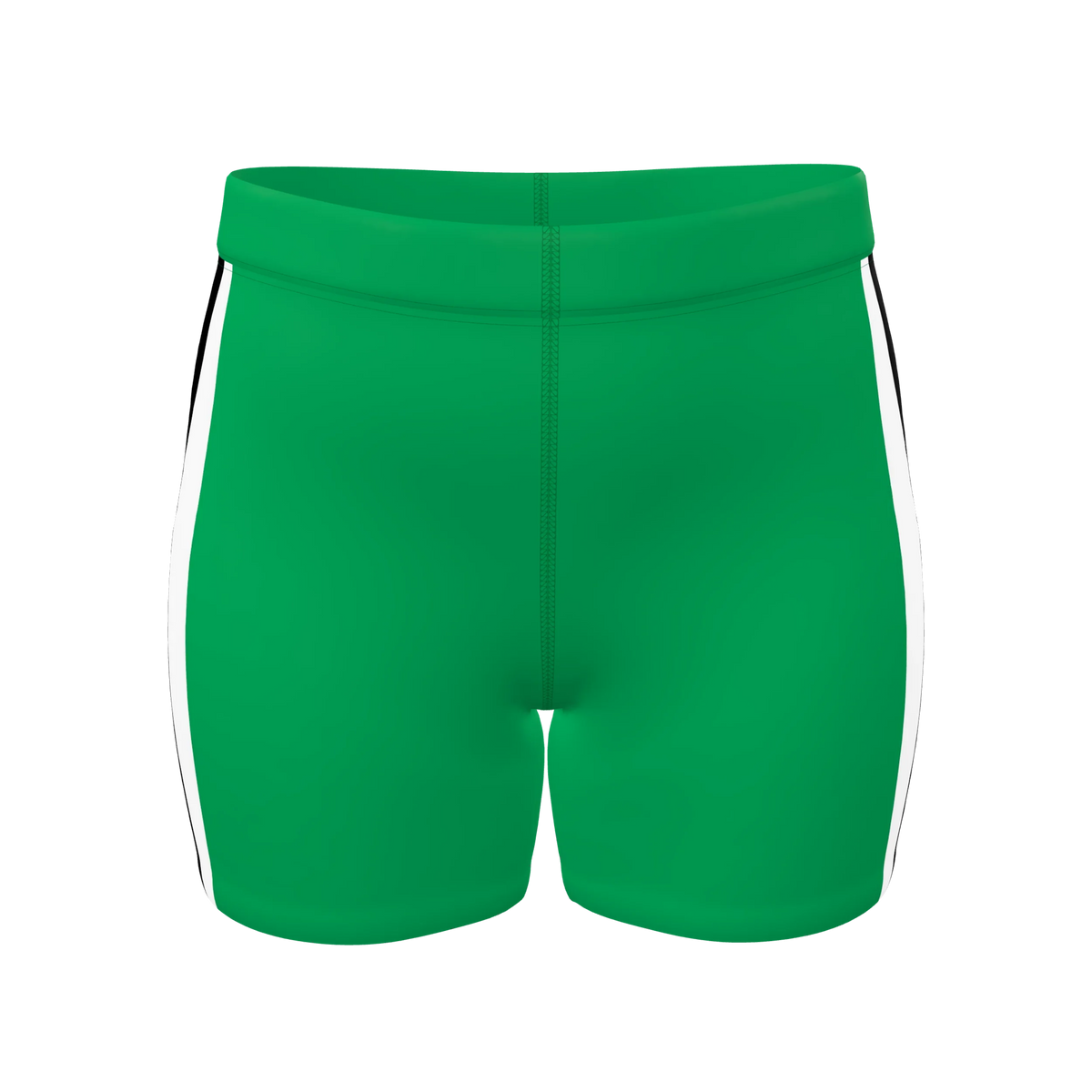 Custom Sublimated Women's 4-Inch Compression Track Shorts — supplier view 1