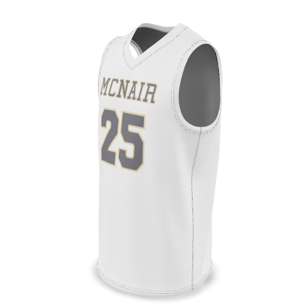 Custom Sublimated Men's V-Neck Volleyball Jersey — supplier view 2