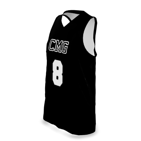Custom Sublimated Women's V-Neck Volleyball Jersey — supplier view 2