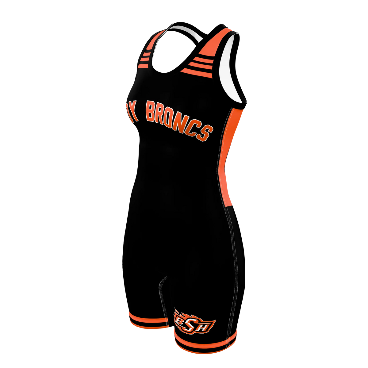 Custom Sublimated Women's Wrestling Singlet — supplier view 2