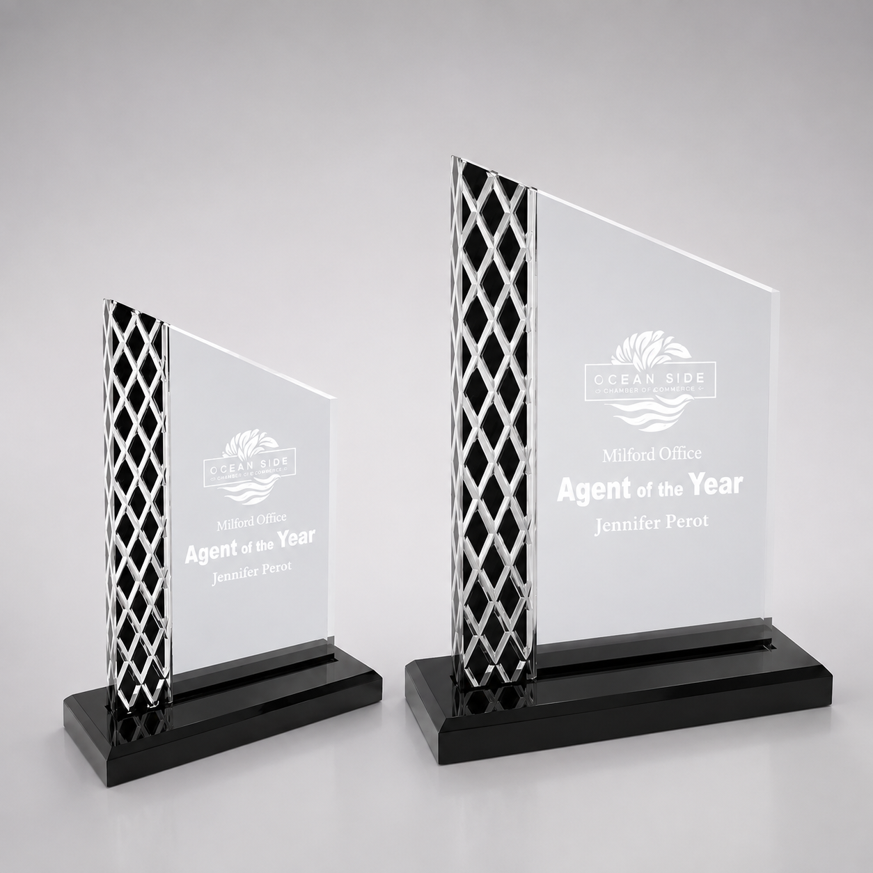 Unite Diamond Ice Acrylic Award