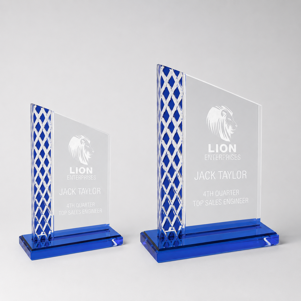 Unite Diamond Ice Acrylic Award